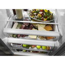 KitchenAid 48-inch, 29.5 cu.ft. Built-in Side-by-Side Refrigerator with Water and Ice Dispensing System KBSD608ESS