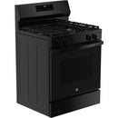 GE 30-inch Freestanding Gas Range with SmartHQ™ GGF400PVBBGGF400PVBB