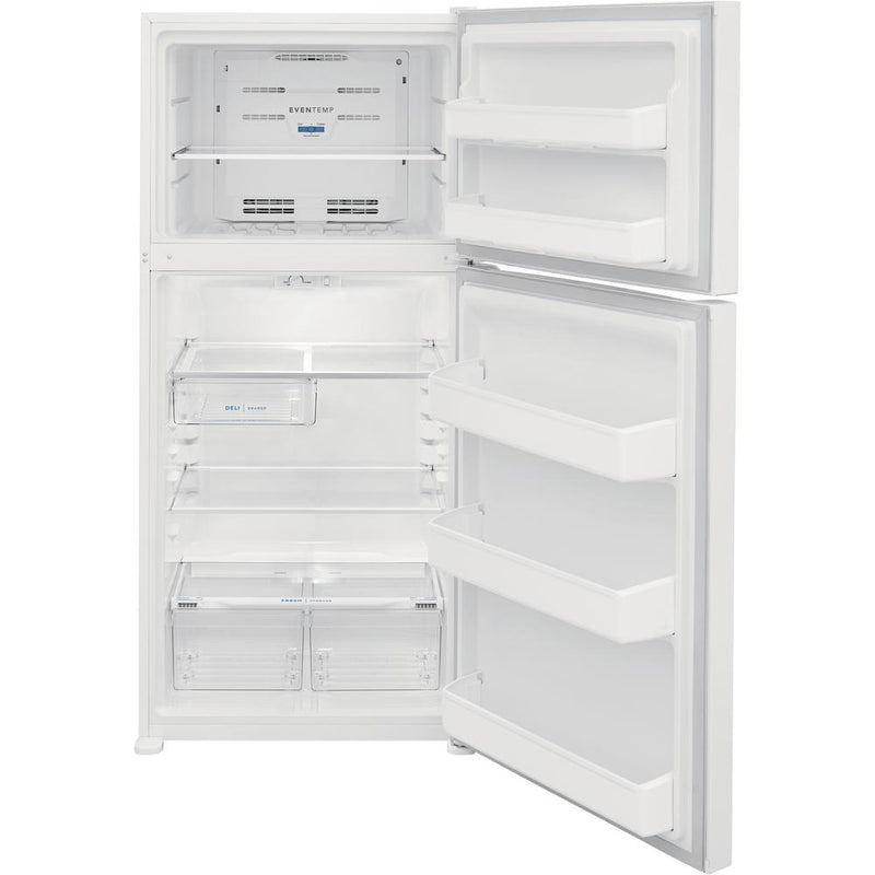 Frigidaire 30-inch, 18.3 cu.ft. Freestanding Top Freezer Refrigerator FFTR1835VW