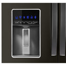 Whirlpool 36-inch, 26.2 cu. ft. French 4-Door Refrigerator WRX986SIHV (Black Stainless Fingerprint Resistant)WRX986SIHV