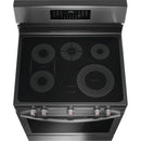 Frigidaire Gallery 30-inch Freestanding Electric Range with EvenTemp™ Technology GCRE3060BD