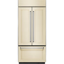 KitchenAid 36-inch, 20.8 cu.ft. Built-in French 3-Door Refrigerator with Internal Ice Maker KBFN506EPAKBFN506EPA