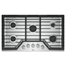 Whirlpool 36-inch, Built-in, Gas Cooktop with EZ-2-Lift™ WCG55US6HSWCG55US6HS