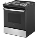 Whirlpool 30-inch Freestanding Electric Range with Frozen Bake™ Technology (Stainless Steel)WEC310S0LS