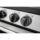 Whirlpool 24-inch Freestanding Electric Range with Upswept SpillGuard™ Cooktop WFE500M4HSWFE500M4HS
