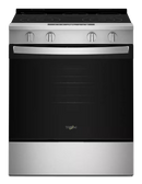 Whirlpool 30-inch Electric Range with No Preheat Mode and Slow Cook (Stainless Steel)WSES3330TS