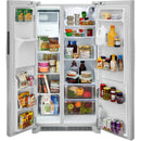 Frigidaire 36-inch, 25.6 cu.ft. Freestanding Side-by-Side Refrigerator with Ice and Water Dispensing System FRSS2623AWFRSS2623AW