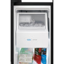 Frigidaire 36-inch, 25.6 cu.ft. Freestanding Side-by-Side Refrigerator with Ice and Water Dispensing System (Black) (FRSS2623AB)