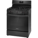 Frigidaire 30-inch Freestanding Gas Range with 5 Burners FCRG3052BB