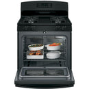 GE 30-inch Freestanding Gas Range JGB635DEKBB