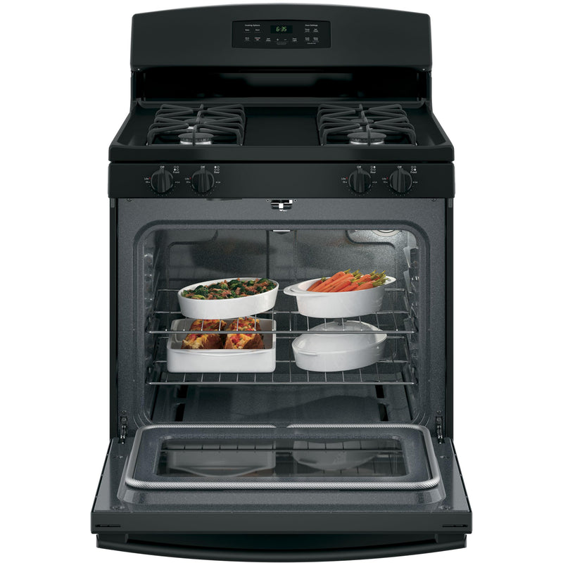 GE 30-inch Freestanding Gas Range JGB635DEKBB