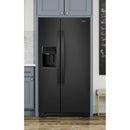 Whirlpool 36-inch, 20.59 cu. ft. Counter-Depth Side-By-Side Refrigerator WRS571CIHB