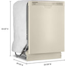 Whirlpool 24-inch Built-in Dishwasher WDF340PAMTWDF340PAMT