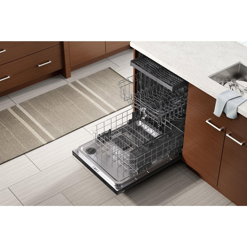 Whirlpool 24-inch Built-in Dishwasher with Sani Rinse Option WDT750SAKB