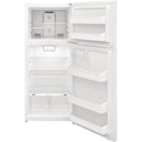 Frigidaire 28-inch, 17.6 cu.ft. Freestanding Top Freezer Refrigerator with LED Lighting FFHT1822UW (FFHT1822UW)