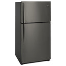 Whirlpool 33-inch, 21.3 cu. ft. Freestanding Top Freezer Refrigerator with Flexi-Slide™ Bin WRT541SZHV (Black Stainless)WRT541SZHV