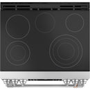 Café 30-inch Slide-in Electric Range with Warming Drawer CES700P2MS1