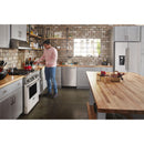 KitchenAid 30-inch Freestanding Gas Range with Even-Heat™ True Convection KFGC500JMHKFGC500JMH