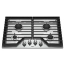 Whirlpool 30-inch Built-in Gas Cooktop with EZ-2-Lift™ (Stainless Steel)
