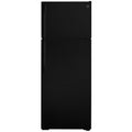 GE 28-inch, 17.5 cu.ft. Freestanding Top Freezer Refrigerator GTE18GTNRBB