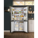 Haier 33-inch, 16.4 cu. ft. Counter-Depth French 4-Door Refrigerator HRQ16N3BGSHRQ16N3BGS