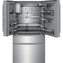 Electrolux 36-inch, 21.8 cu.ft. Counter-Depth French 4-Door Refrigerator with TempAdapt™ Drawer ERMC2295AS