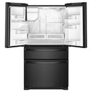 Whirlpool 36-inch, 24.5 cu. ft. French 4-Door Refrigerator (Black)WRX735SDHB