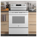 GE 30-inch Freestanding Electric Range GRF500PVWW