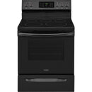 Frigidaire Gallery 30-inch Freestanding Electric Range with Convection Technology FGEF3036TB