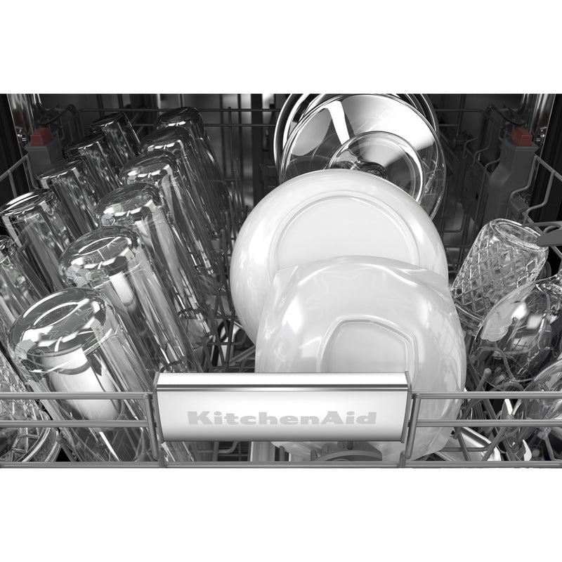 (KDTM604KBS) KitchenAid 24-inch Built-in Dishwasher with FreeFlex™ Third Rack KDTM604KBS