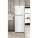 Whirlpool 24-inch, 12.9 cu.ft. Freestanding Top Freezer Refrigerator WRT313CZLW