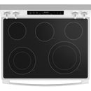 GE 30-inch Freestanding Electric Range with Convection Technology GRF600AVWW