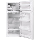 GE 28-inch, 17.5 cu.ft. Top Freezer Refrigerator with Interior Icemaker GIE18GTNRWW