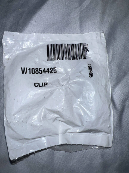 Whirlpool Dryer Mounting Clip (W10854425)