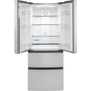Haier 28-inch, 15 cu. ft. French 4-Door Refrigerator (Approximate Gray Stainless) HRF15N3AGS (HRF15N3AGS)
