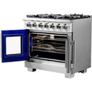 Forno Capriasca 36" Freestanding French Door Gas Range FFSGS6460-36 (FFSGS646036)