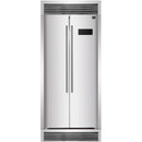 Forno 37-inch, 15.62 cu. ft. Built-in Side-by-Side Refrigerator FFRBI1805-37SG