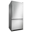 Amana 29in 18cu.ft. Bottom Mount Freezer Refrigerator ABB1924BRM (Stainless Steel) (ABB1924BRM)