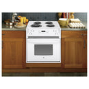 GE 27-Inch Drop-In Electric Range with Sensi-temp JM250DTWW