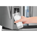 Frigidaire Gallery 36-inch, 22.1 cu. ft. Counter-Depth French 4-Door Refrigerator with Interior Ice Maker GRMG2272CF