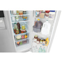 Frigidaire 36-inch, 25.6 cu.ft. Freestanding Side-by-Side Refrigerator with Ice and Water Dispensing System FRSS2623AWFRSS2623AW