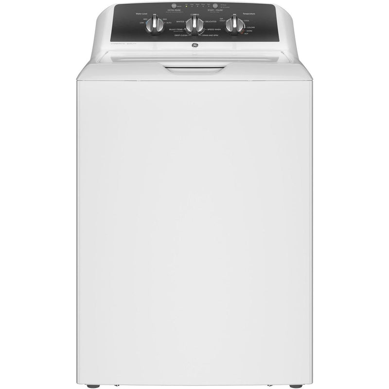 GE 4.3 cu. ft. Top Loading Washer with Stainless Steel Basket GTW525ACWWB (GTW525ACWWB)