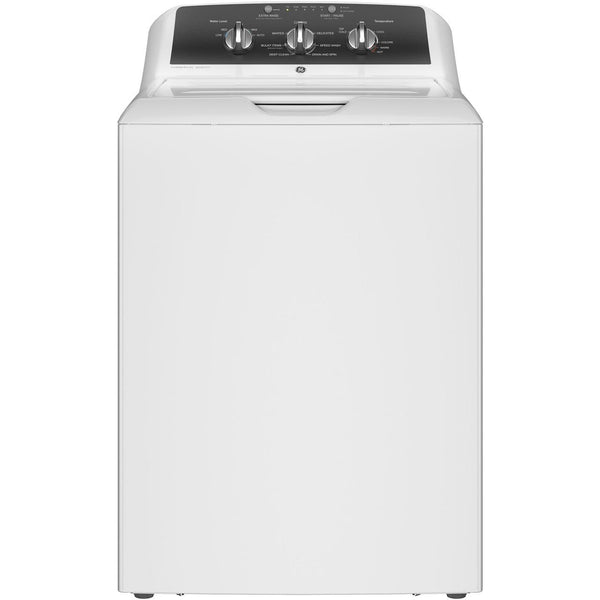 GE 4.3 cu. ft. Top Loading Washer with Stainless Steel Basket GTW525ACWWB
