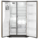 Whirlpool 36-inch, 20.59 cu.ft. Counter-Depth, Side-by-side Refrigerator with External Water and ice Dispensing System with EveryDrop™ Filtration WRSA71CIHN