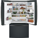 GE Profile 36-inch, 27.8 Cu. Ft. French 3-Door Refrigerator with Keurig® K-Cup® Brewing System PFE28PELDS