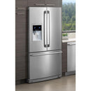 Electrolux 36-inch, 21.5 cu. ft. Counter-Depth French 3-Door Refrigerator with Wave-Touch® Controls EW23BC87SSEW23BC87SS