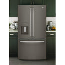 GE 36-inch, 25.6 cu. ft. French 3-Door Refrigerator GFE26JMMES