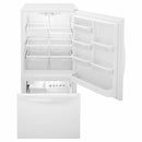 Whirlpool 33-inch, 22 cu. ft. Bottom Freezer Refrigerator with Icemaker WRB322DMBW