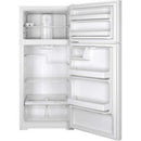 GE 28-inch, 15.5 cu. ft. Top Freezer Refrigerator GTS16DTHWW IMAGE 3