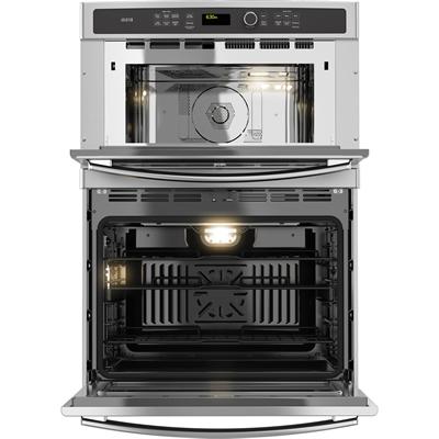 GE Profile 30-inch, 5 cu. ft. Built-in Combination Wall Oven with Convection PT9800SHSS IMAGE 3